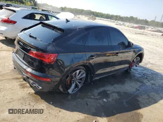 2024 Audi SQ5 Sportback Premium Plus with VIN WA124AFY7R2025294, listed as a Copart auction lot 67864824 with 2,776 mi miles and Salvage Title. Bid and sale history available at DreamBid. Image 3.