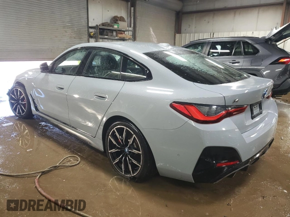 2023 BMW i4 M50 z VIN WBY33AW00PFP81013, wystawiony jako Copart lot #50048355 z przebiegiem 24 076 mil mil oraz Szkoda całkowita • Salvage title. Historia ofert i sprzedaży dostępna na DreamBid. Obrazek 2.