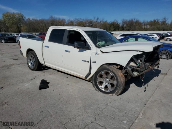 2009 Dodge Ram 1500 Laramie with VIN 1D3HB13T99S743838, listed as a Copart auction lot 82047644 with 179,761 mi miles and Salvage Title. Bid and sale history available at carsss.com. Image 4.