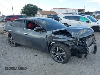 2020 Nissan Maxima SL z VIN 1N4AA6DV6LC372302, wystawiony jako IAAI lot #40401303 z przebiegiem 88 720 mil mil oraz . Historia ofert i sprzedaży dostępna na DreamBid. Obrazek 1.