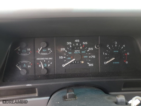 1994 Ford Ranger Splash with VIN 1FTCR14X8RTA06477, listed as a Copart auction lot 50680485 with 969,250 mi miles and Non Repairable. Bid and sale history available at carsss.com. Image 9.
