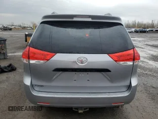 2012 Toyota Sienna with VIN 5TDZK3DC1CS213175, listed as a Copart auction lot 55475615 with 216,082 mi miles and Salvage title. Bid and sale history available at DreamBid. Image 6.