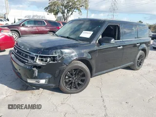 2018 Ford Flex Limited with VIN 2FMGK5D81JBA05788, listed as a IAAI auction lot 41599235 with 72,267 mi miles. Bid and sale history available at carsss.com. Image 2.