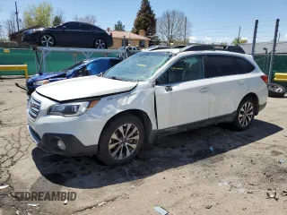 2017 Subaru Outback Limited z VIN 4S4BSANC4H3363399, wystawiony jako Copart lot #55448825 z przebiegiem 81 702 mil mil oraz Szkoda całkowita • Salvage title. Historia ofert i sprzedaży dostępna na DreamBid. Obrazek 1.