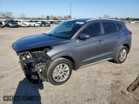 2017 Hyundai Tucson SE z VIN KM8J33A40HU293171, wystawiony jako Copart lot #48566155 z przebiegiem 23 366 mil mil oraz Szkoda całkowita • Salvage title. Historia ofert i sprzedaży dostępna na DreamBid. Obrazek 1.