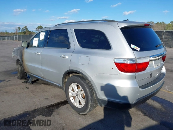 2012 Dodge Durango Crew with VIN 1C4RDHDG1CC158481, listed as a IAAI auction lot 41240405 with 181,490 mi miles and . Bid and sale history available at DreamBid. Image 3.
