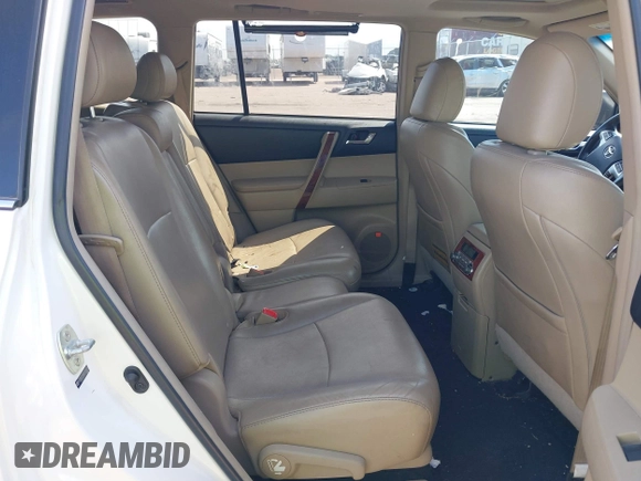 2012 Toyota Highlander Limited with VIN 5TDDK3EH9CS105634, listed as a IAAI auction lot 40194096 with 165,248 mi miles. Bid and sale history available at carsss.com. Image 8.