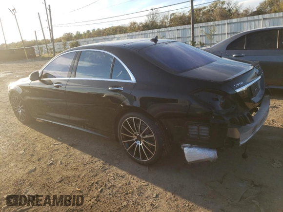 2016 Mercedes-Benz S 550 with VIN WDDUG8CB5GA245637, listed as a Copart auction lot 68300132 with 118,627 mi miles and . Bid and sale history available at DreamBid. Image 2.