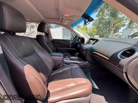 2014 Infiniti QX60 z VIN 5N1AL0MN8EC541946, wystawiony jako Copart lot #58538715 z przebiegiem 138 680 mil mil oraz Czysty tytuł • Clean title. Historia ofert i sprzedaży dostępna na DreamBid. Obrazek 5.