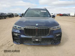 2022 BMW X7 M50i z VIN 5UXCX6C00N9L56814, wystawiony jako Copart lot #46108725 z przebiegiem 35 216 mil mil oraz Szkoda całkowita • Salvage title. Historia ofert i sprzedaży dostępna na DreamBid. Obrazek 5.