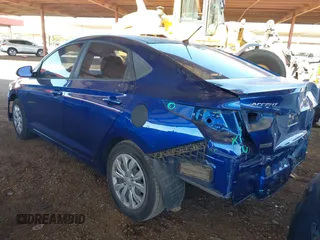 2018 Hyundai Accent SE with VIN 3KPC24A3XJE035063, listed as a IAAI auction lot 41885323 with 93,934 mi miles. Bid and sale history available at carsss.com. Image 3.