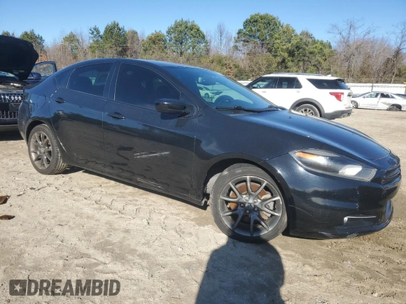 2013 Dodge Dart Rallye with VIN 1C3CDFBA5DD123466, listed as a Copart auction lot 84839094 with 133,845 mi miles and Salvage Title. Bid and sale history available at carsss.com. Image 4.