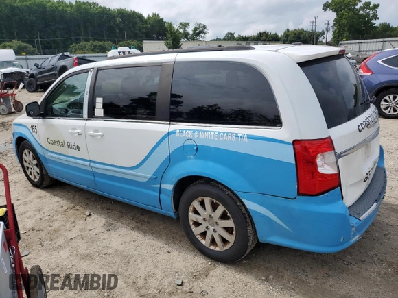 2015 Chrysler Town & Country Touring with VIN 2C4RC1BG7FR637030, listed as a Copart auction lot 64813694 with Not Provided miles and Clean Title. Bid and sale history available at carsss.com. Image 2.
