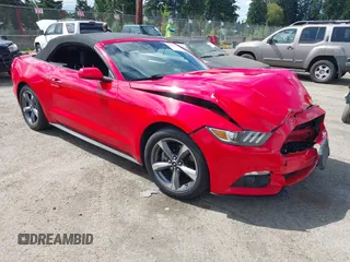 2015 Ford Mustang V6 with VIN 1FATP8EM7F5419323, listed as a IAAI auction lot 42553156 with 93,388 mi miles and . Bid and sale history available at DreamBid. Image 1.