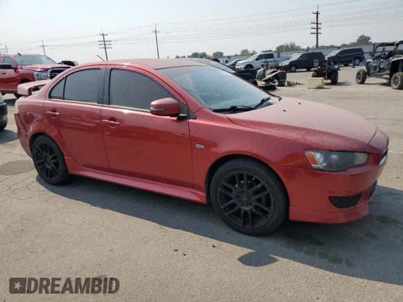 2015 Mitsubishi Lancer ES with VIN JA32U2FU2FU008586, listed as a Copart auction lot 70018914 with 129,990 mi miles and Salvage Title. Bid and sale history available at carsss.com. Image 4.