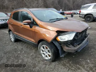 2020 Ford EcoSport SE with VIN MAJ6S3GLXLC317881, listed as a Copart auction lot 88983795 with Not Provided miles and Non Repairable. Bid and sale history available at DreamBid. Image 4.
