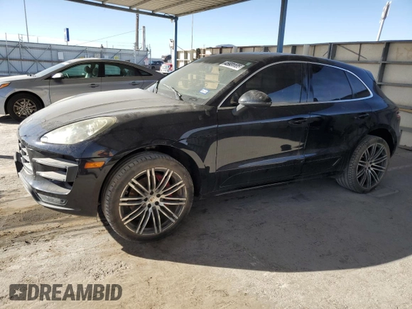 2015 Porsche Macan Turbo z VIN WP1AF2A59FLB91254, wystawiony jako Copart lot #45931135 z przebiegiem 121 765 mil mil oraz Czysty tytuł • Clean title. Historia ofert i sprzedaży dostępna na DreamBid. Obrazek 1.