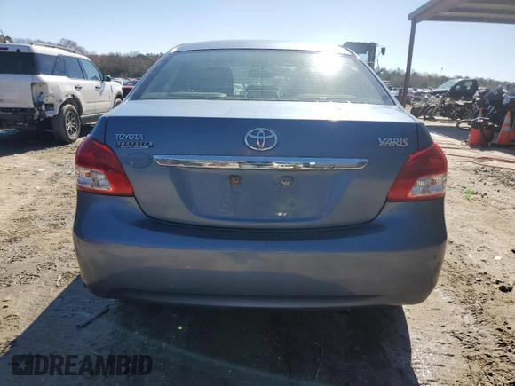 2008 Toyota Yaris with VIN JTDBT903281282145, listed as a Copart auction lot 48846435 with 235,839 mi miles and Salvage Title. Bid and sale history available at carsss.com. Image 6.