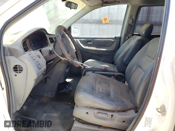 2003 Honda Odyssey EX-L z VIN 5FNRL18013B106441, wystawiony jako Copart lot #49473215 z przebiegiem 189 466 mil mil oraz Szkoda całkowita • Salvage title. Historia ofert i sprzedaży dostępna na DreamBid. Obrazek 7.