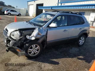 2008 Hyundai Tucson SE with VIN KM8JN72D28U843289, listed as a Copart auction lot 72465854 with 105,447 mi miles and Non Repairable. Bid and sale history available at carsss.com. Image 1.