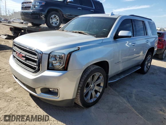2019 GMC Yukon SLE with VIN 1GKS1AKC7KR115331, listed as a Copart auction lot 77385104 with 0 mi miles and Non Repairable. Bid and sale history available at carsss.com. Image 1.