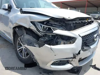 2019 Infiniti QX60 Pure with VIN 5N1DL0MN8KC548730, listed as a IAAI auction lot 42312037 with 53,163 mi miles and . Bid and sale history available at DreamBid. Image 6.