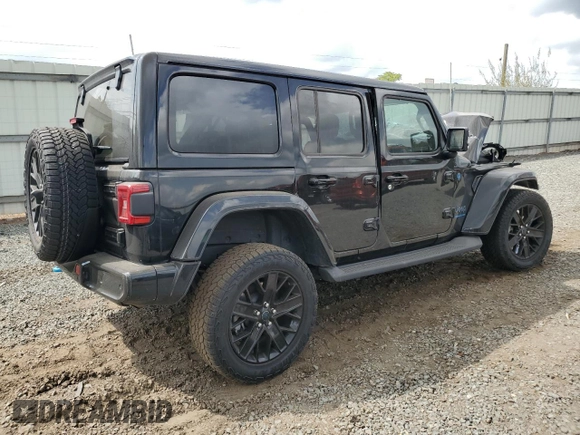 2024 Jeep Wrangler High Altitude z VIN 1C4RJXU62RW115897, wystawiony jako Copart lot #71614154 z przebiegiem 18 054 mil mil oraz Szkoda całkowita • Salvage title. Historia ofert i sprzedaży dostępna na DreamBid. Obrazek 3.
