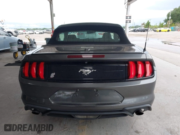 2018 Ford Mustang EcoBoost Premium with VIN 1FATP8UH8J5111817, listed as a IAAI auction lot 42426428 with 63,358 mi miles and . Bid and sale history available at DreamBid. Image 16.