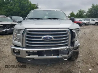 2017 Ford F-150 XL with VIN 1FTFX1EF0HFA55923, listed as a Copart auction lot 59979025 with 128,620 mi miles and Salvage title. Bid and sale history available at DreamBid. Image 5.