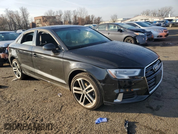 2017 Audi A3 Sedan Premium with VIN WAUB8GFF2H1034983, listed as a Copart auction lot 77536133 with 101,060 mi miles. Bid and sale history available at carsss.com. Image 4.