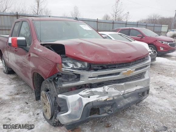2019 Chevrolet Silverado 1500 LT with VIN 1GCRYDED7KZ224349, listed as a IAAI auction lot 41390432 with 170,517 mi miles. Bid and sale history available at carsss.com. Image 6.