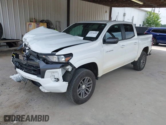 2023 Chevrolet Colorado 4WD LT z VIN 1GCPTCEK0P1221796, wystawiony jako IAAI lot #42076600 z przebiegiem 23 262 mil mil oraz . Historia ofert i sprzedaży dostępna na DreamBid. Obrazek 2.