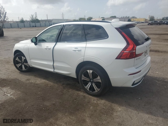 2024 Volvo XC60 Recharge Plug-In Hybrid Core Dark Theme with VIN YV4H60DK1R1723325, listed as a Copart auction lot 63194634 with 2,449 mi miles and Salvage Title. Bid and sale history available at carsss.com. Image 2.