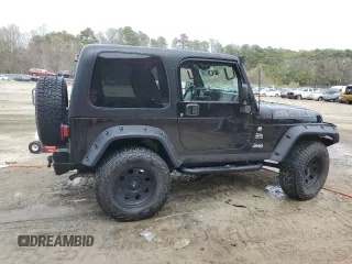 2004 Jeep Wrangler Sahara with VIN 1J4FA59SX4P722608, listed as a Copart auction lot 51223345 with 146,600 mi miles and Salvage title. Bid and sale history available at DreamBid. Image 3.