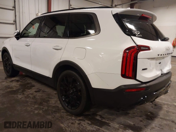 2022 Kia Telluride EX z VIN 5XYP3DHC2NG201167, wystawiony jako IAAI lot #42572806 z przebiegiem 67 409 mil mil oraz . Historia ofert i sprzedaży dostępna na DreamBid. Obrazek 3.