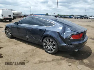 2012 Audi A7 Premium Plus z VIN WAUYGAFC1CN155098, wystawiony jako Copart lot #59036725 z przebiegiem 124 657 mil mil oraz Tytuł czysty. Historia ofert i sprzedaży dostępna na DreamBid. Obrazek 2.
