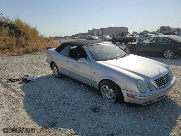 1999 Mercedes-Benz CLK-Class with VIN WDBLK65G7XT026957, listed as a Copart auction lot 75853564 with 103,842 mi miles and Salvage Title. Bid and sale history available at carsss.com. Image 11.