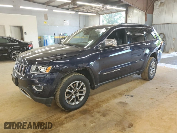 2014 Jeep Grand Cherokee Limited with VIN 1C4RJFBG7EC214913, listed as a Copart auction lot 60555845 with 148,699 mi miles and Salvage title. Bid and sale history available at DreamBid. Image 1.