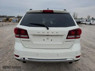 2017 Dodge Journey Crossroad Plus with VIN 3C4PDCGG7HT519570, listed as a Copart auction lot 49206955 with 170,845 mi miles and Salvage Title. Bid and sale history available at carsss.com. Image 6.