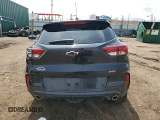2022 Chevrolet TrailBlazer RS with VIN KL79MUSL5NB117897, listed as a Copart auction lot 51326855 with 42,125 mi miles and Salvage Title. Bid and sale history available at DreamBid. Image 6.