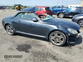 2006 Lexus SC 430 with VIN JTHFN48Y169001884, listed as a Copart auction lot 69249434 with 186,520 mi miles and Salvage Title. Bid and sale history available at carsss.com. Image 4.