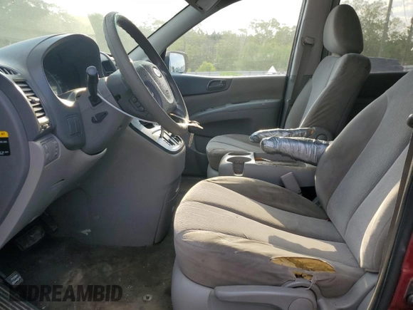 2012 Kia Sedona LX with VIN KNDMG4C72C6432927, listed as a Copart auction lot 53354785 with 280,798 mi miles and Clean Title. Bid and sale history available at carsss.com. Image 7.