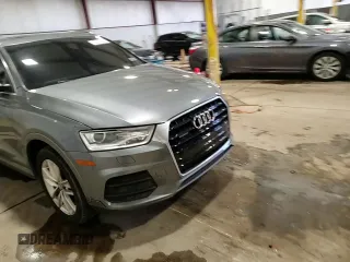 2016 Audi Q3 Premium Plus with VIN WA1EFCFS9GR001016, listed as a Copart auction lot 52300205 with 42,518 mi miles and Salvage Title. Bid and sale history available at carsss.com. Image 14.