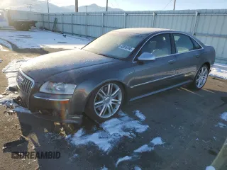 2007 Audi S8 z VIN WAUPN44E97N017256, wystawiony jako Copart lot #42918745 z przebiegiem 109 894 mil mil oraz Szkoda całkowita • Salvage title. Historia ofert i sprzedaży dostępna na DreamBid. Obrazek 1.