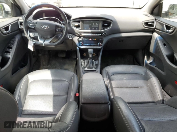 2018 Hyundai Ioniq Limited with VIN KMHC05LC7JU069144, listed as a Copart auction lot 61440105 with 221,779 mi miles and Salvage title. Bid and sale history available at DreamBid. Image 8.