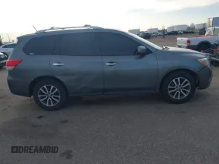 2015 Nissan Pathfinder SL with VIN 5N1AR2MM0FC635824, listed as a IAAI auction lot 41766141 with 101,883 mi miles and . Bid and sale history available at DreamBid. Image 13.