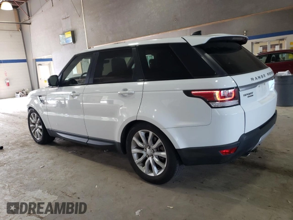 2017 Land Rover Range Rover Sport HSE with VIN SALWR2FV3HA680991, listed as a Copart auction lot 48377985 with 73,374 mi miles and Salvage Title. Bid and sale history available at carsss.com. Image 2.
