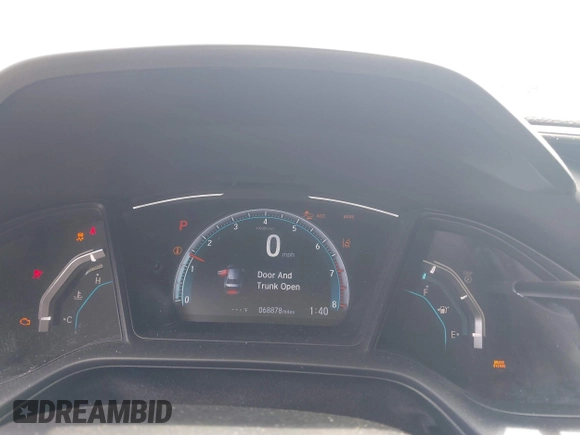 2020 Honda Civic LX z VIN 2HGFC2F65LH531818, wystawiony jako IAAI lot #41997104 z przebiegiem 68 878 mil mil oraz . Historia ofert i sprzedaży dostępna na DreamBid. Obrazek 7.