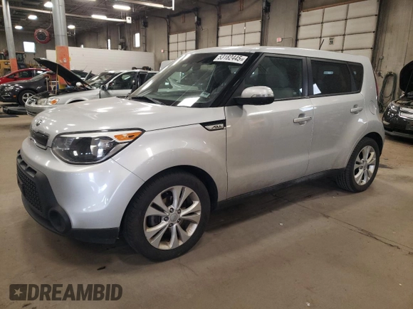 2014 Kia Soul + with VIN KNDJP3A52E7729160, listed as a Copart auction lot 53182445 with 201,797 mi miles and Clean Title. Bid and sale history available at carsss.com. Image 1.