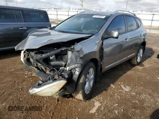 2012 Nissan Rogue SV with VIN JN8AS5MV3CW706192, listed as a Copart auction lot 51349635 with 201,021 mi miles and Salvage Title. Bid and sale history available at carsss.com. Image 1.